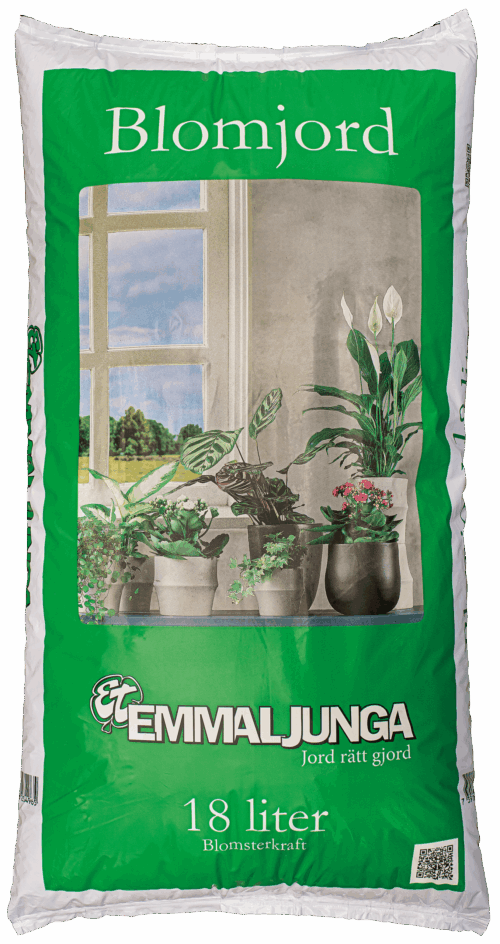 Blomjord 18 liter från emmaljunga