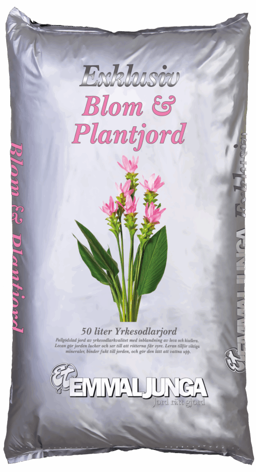 Exklusiv blom och plantjord från emmaljunga 50 liter
