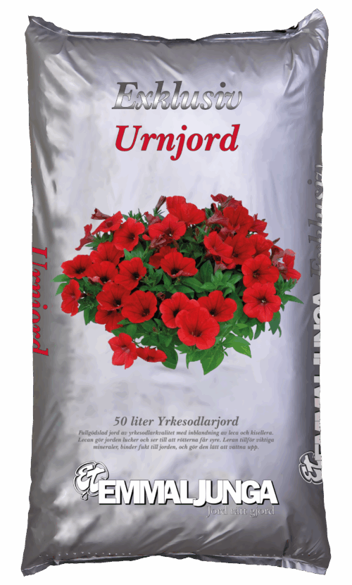 exklusiv urnjord från emmaljunga 50 liter