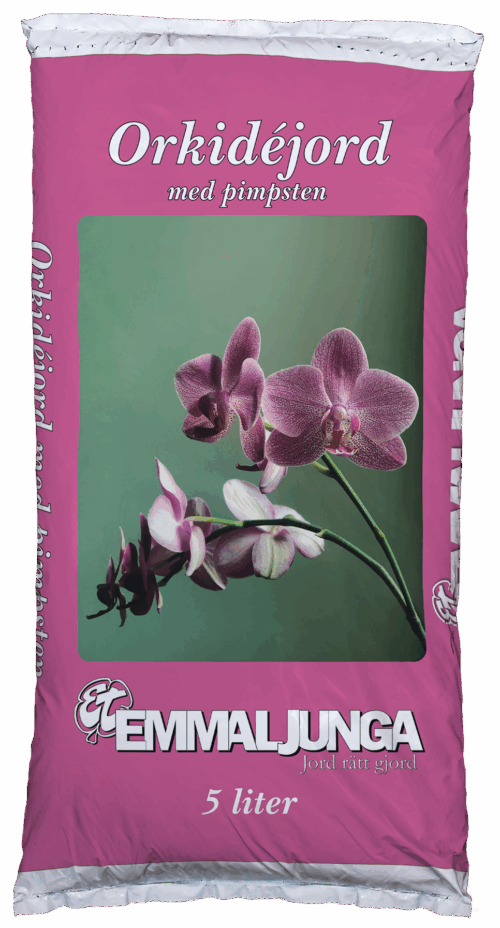 Orkidejord med pimpsten 5 liter från emmaljunga
