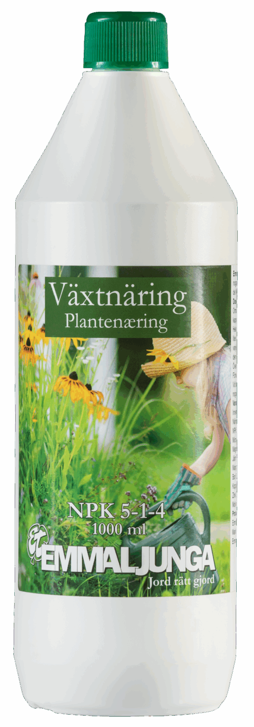 växtnäring flytande näring från emmaljunga en liter