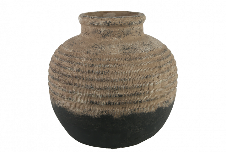 Terrakotta utekruka brun, Ø31x28 cm, utomhuskruka